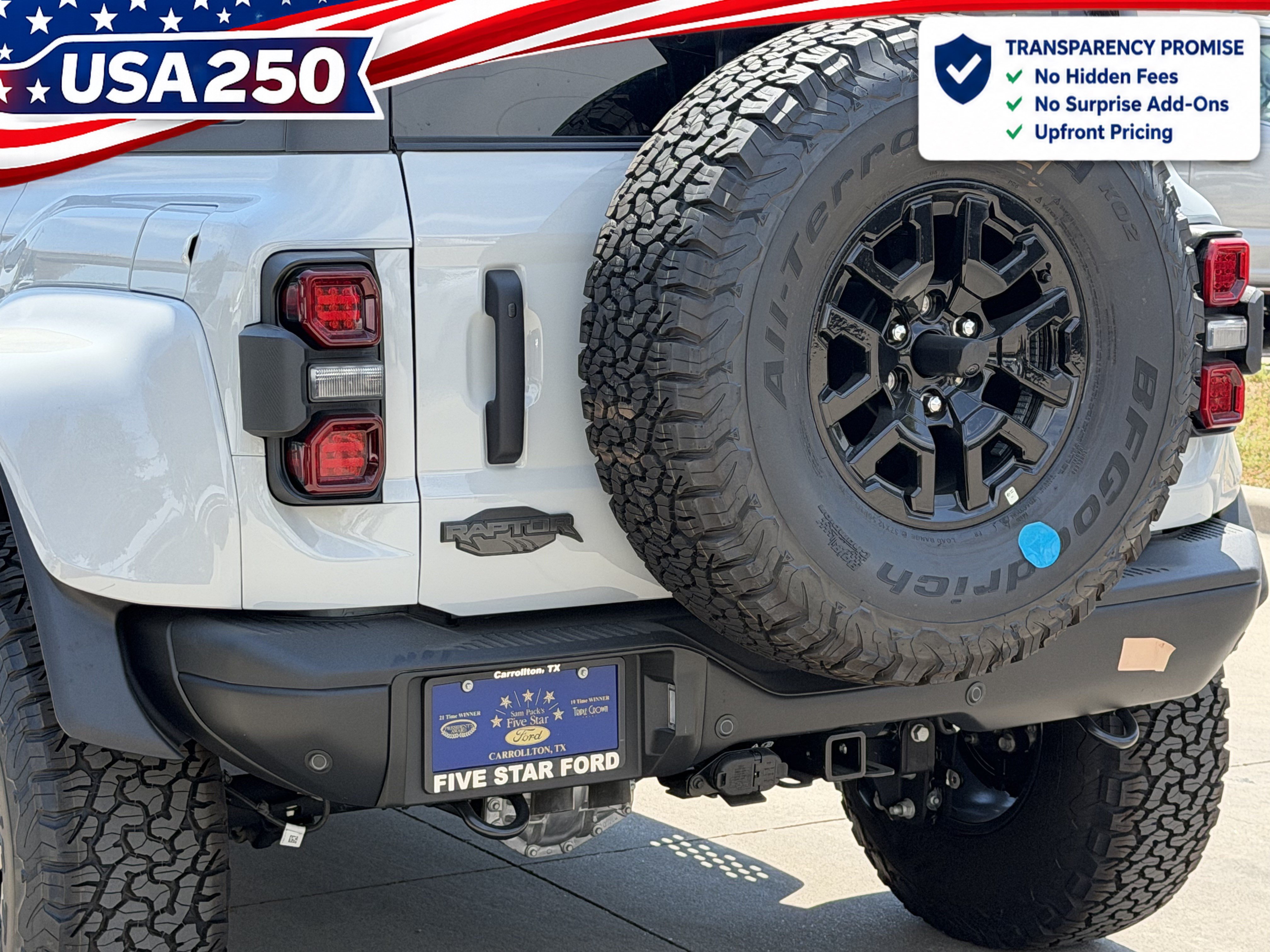 New 2026 Ford Bronco Raptor AWD/4WD image 7