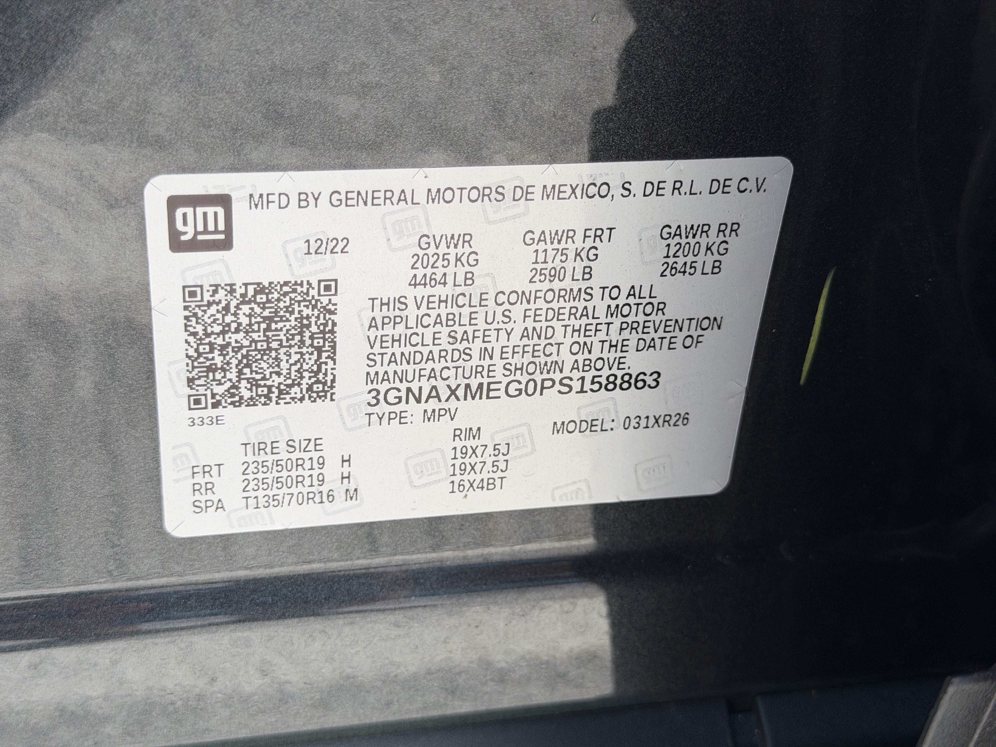 Certified 2023 Chevrolet Equinox RS w/ RS Leather Package FWD image 38