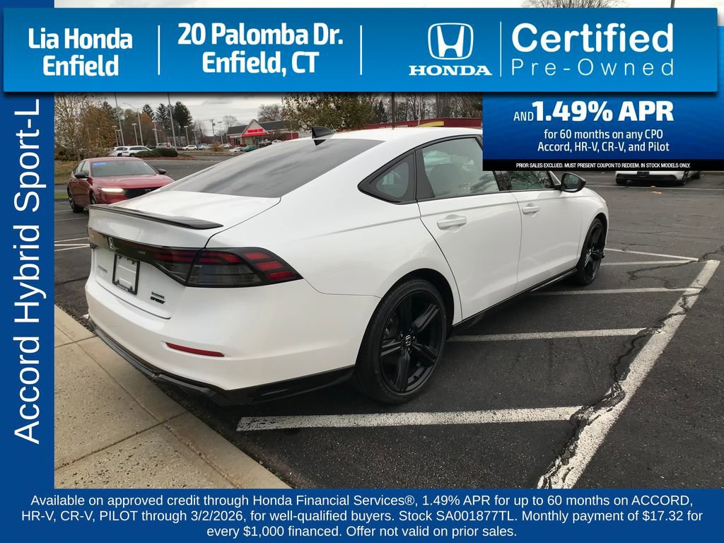 Certified 2025 Honda Accord Sport image 13
