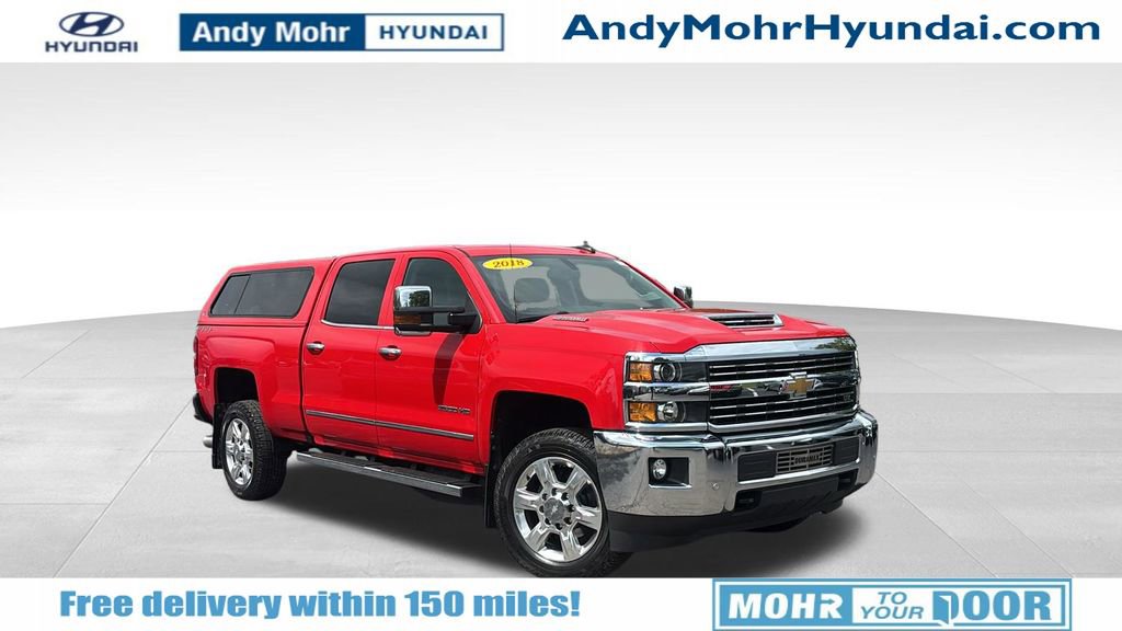 Used 2018 Chevrolet Silverado 2500 LTZ w/ Duramax Plus Package AWD/4WD image 1