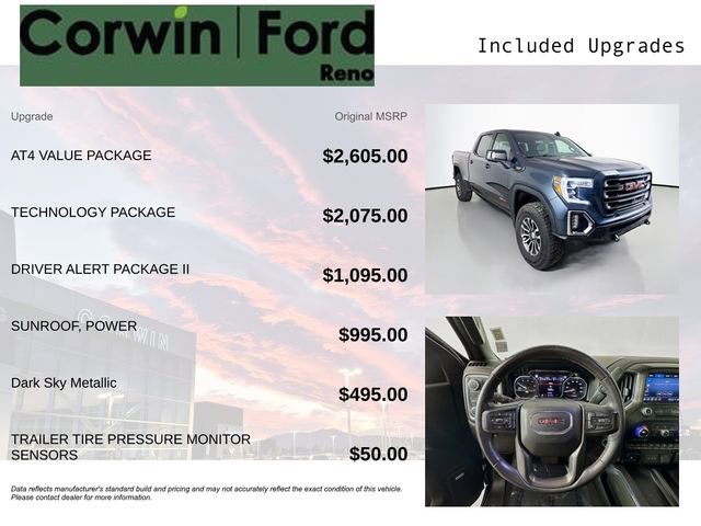 Used 2021 GMC Sierra 1500 AT4 w/ AT4 Value Package image 3