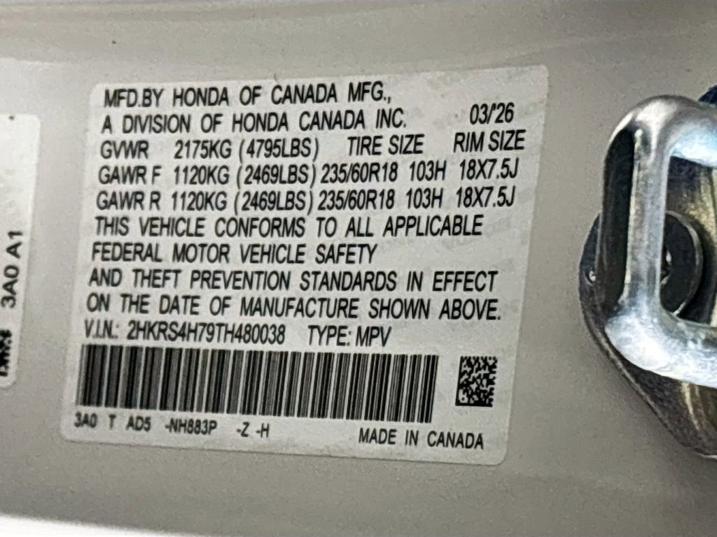 New 2026 Honda CR-V EX-L image 25