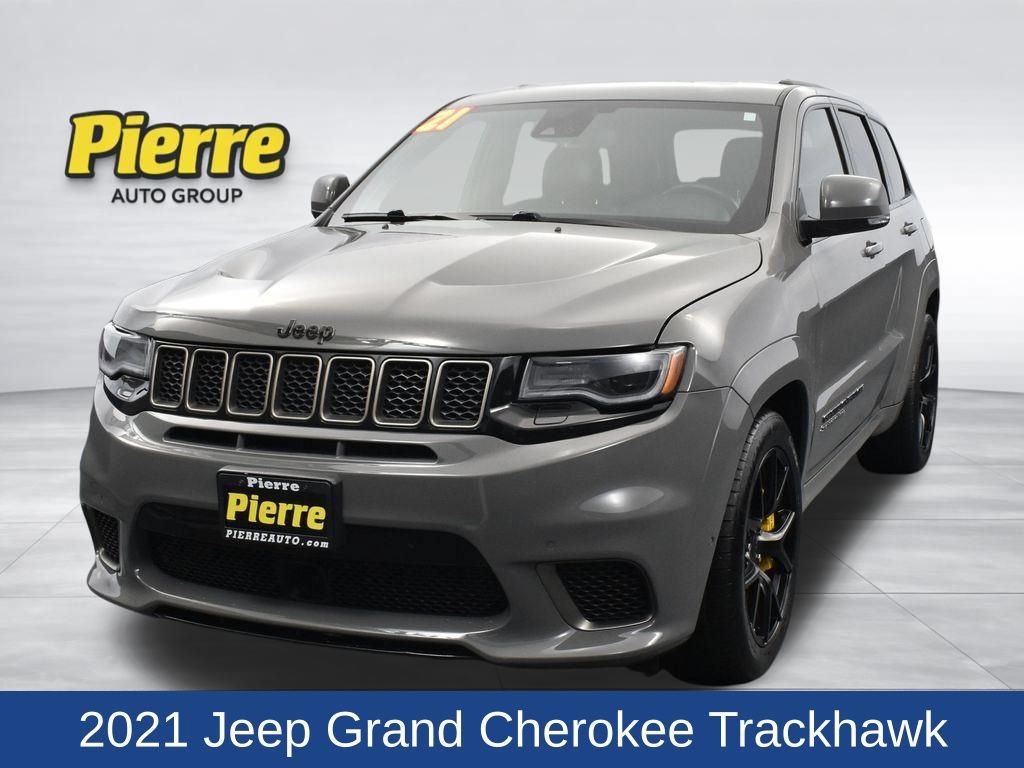 Used 2021 Jeep Grand Cherokee Trackhawk w/ Trailer Tow Group IV AWD/4WD image 1