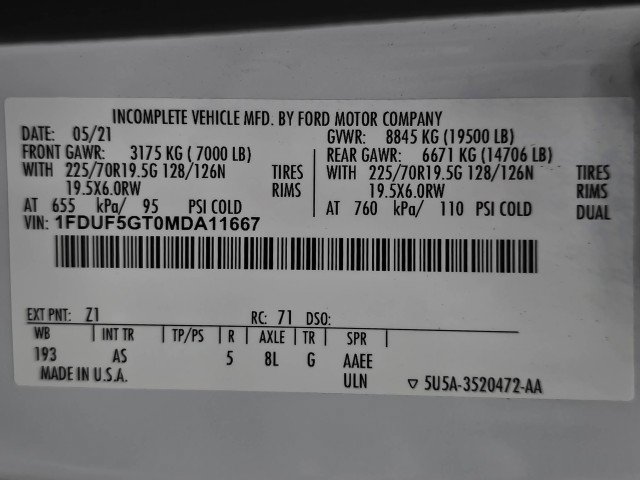 Used 2021 Ford F550 Luxury RWD image 39