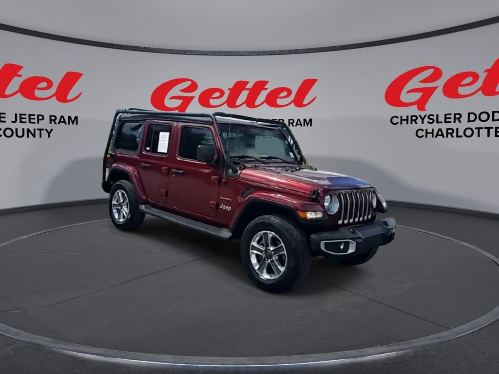 Used 2022 Jeep Wrangler Unlimited Sahara image 2