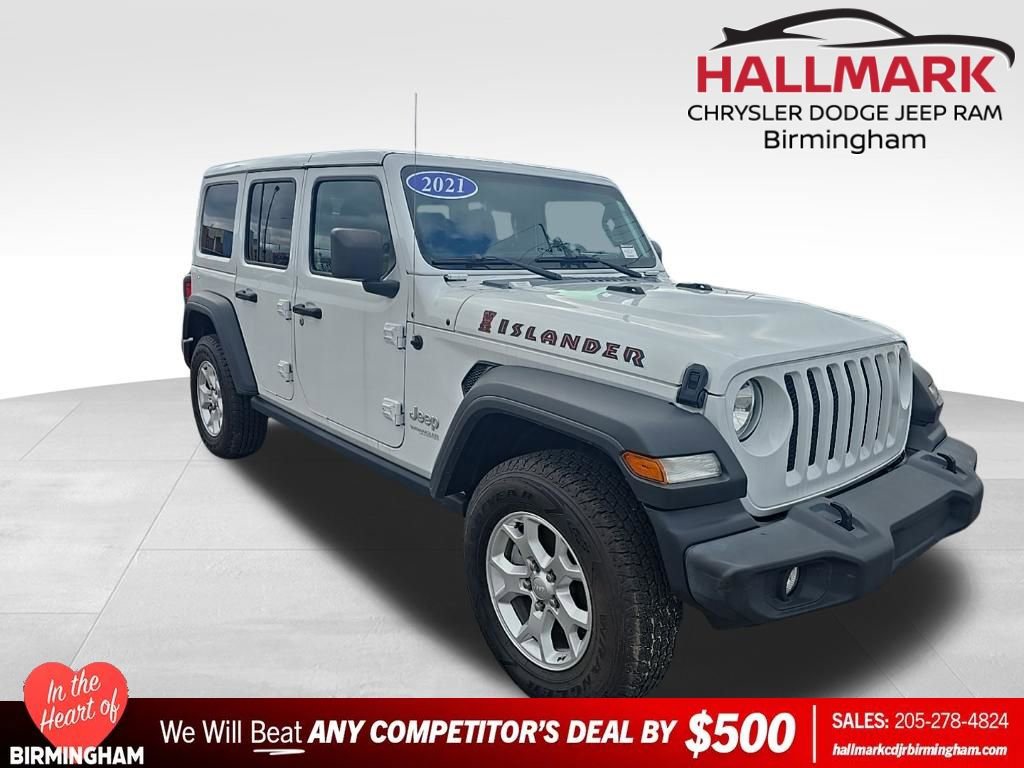 Used 2021 Jeep Wrangler Unlimited Islander AWD/4WD image 1