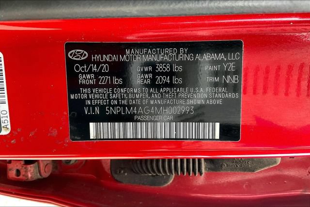 Certified 2021 Hyundai Elantra SEL FWD image 35