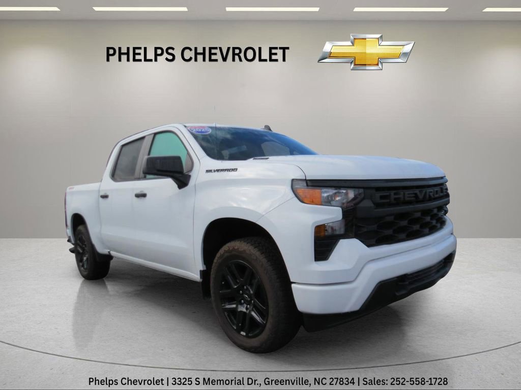 Certified 2025 Chevrolet Silverado 1500 Custom w/ Turbomax Blackout Package image 5