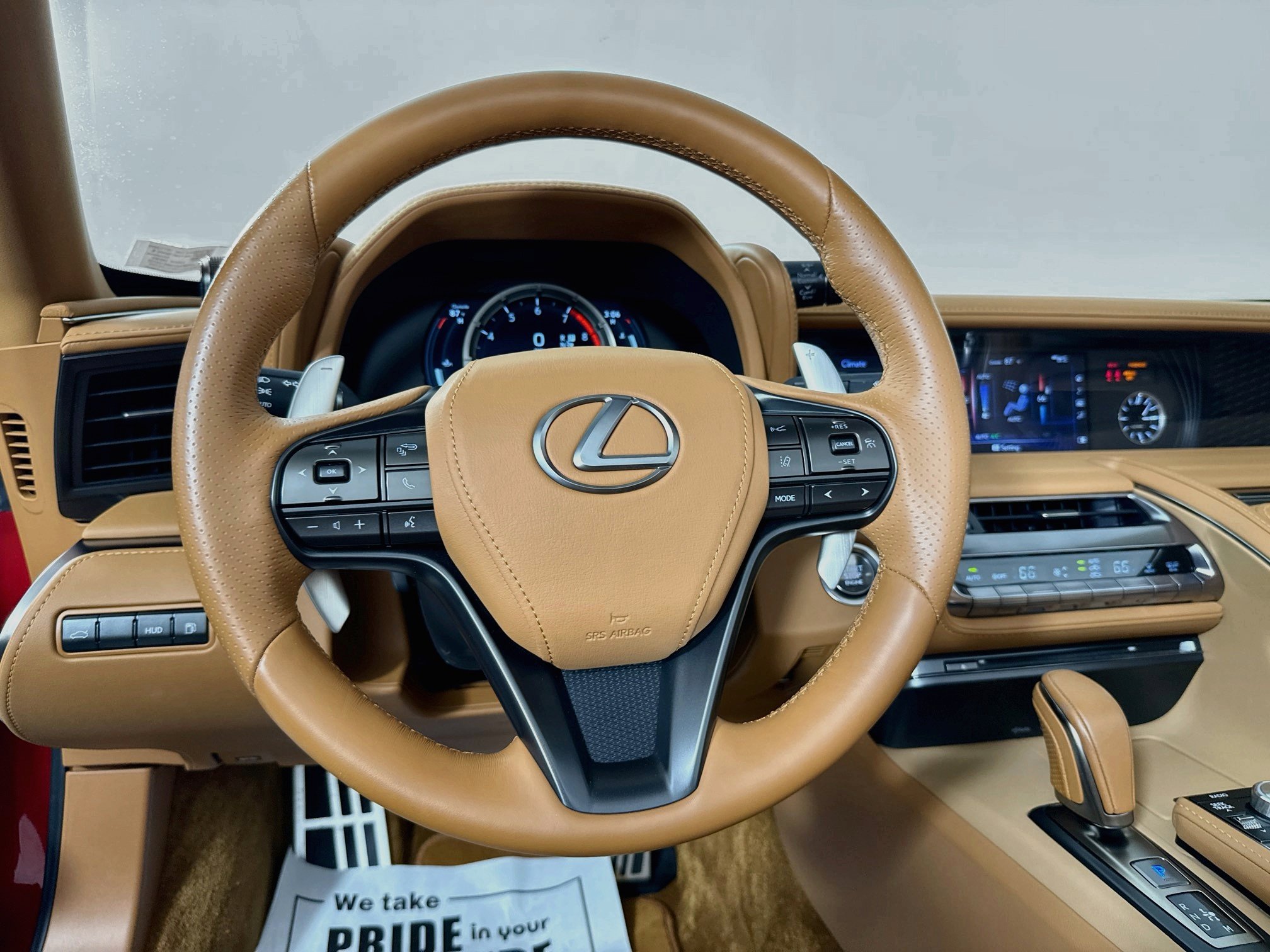 Certified 2022 Lexus LC 500 Convertible w/ Touring Package RWD image 12