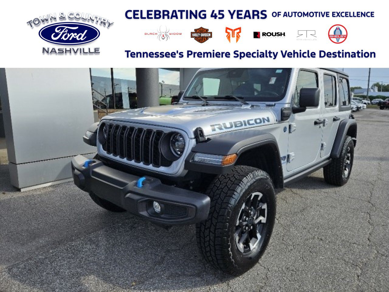 Used 2024 Jeep Wrangler Unlimited Rubicon 4xe AWD/4WD image 1