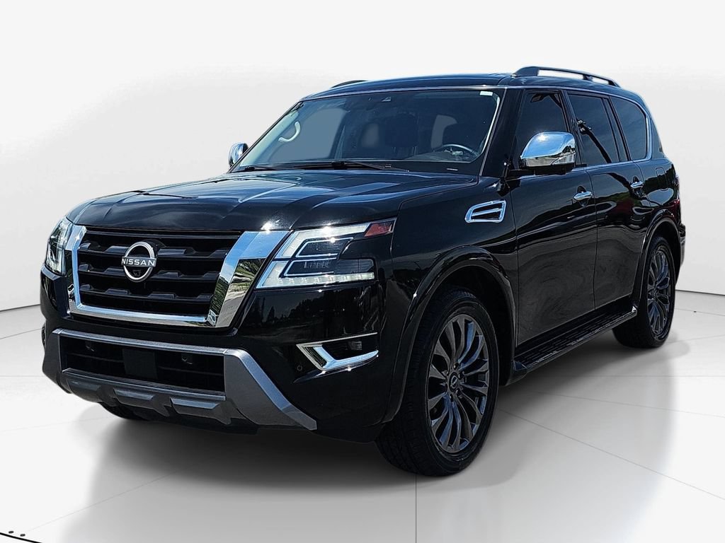 Used 2024 Nissan Armada Platinum w/ Captain's Chairs Package AWD/4WD image 11