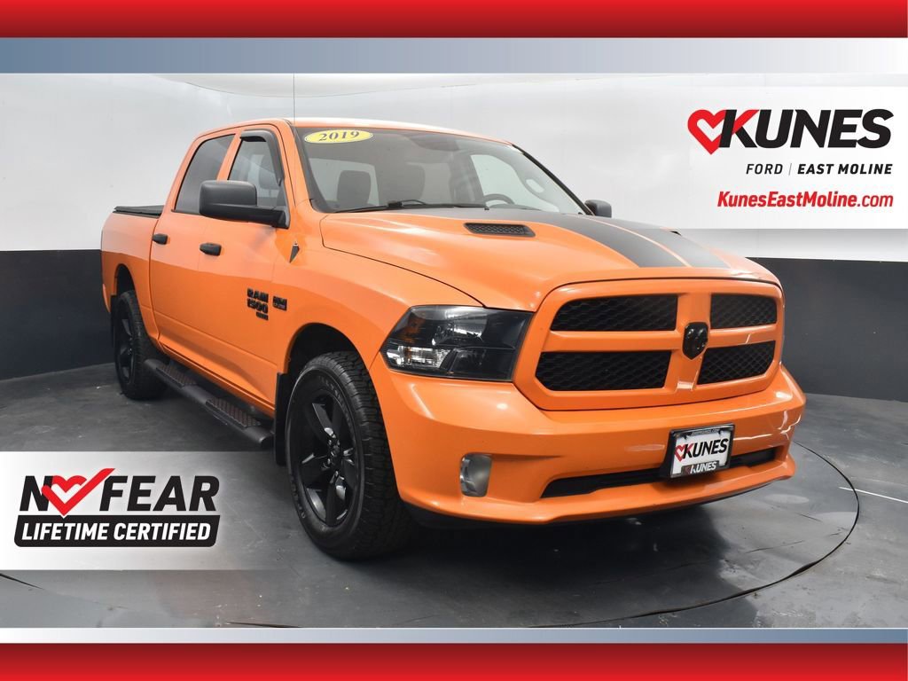 Used 2019 RAM 1500 Express w/ Ignition Orange Sport Package