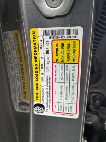 Used 2022 Ford Escape SEL w/ SEL Stealth AWD Package image 16