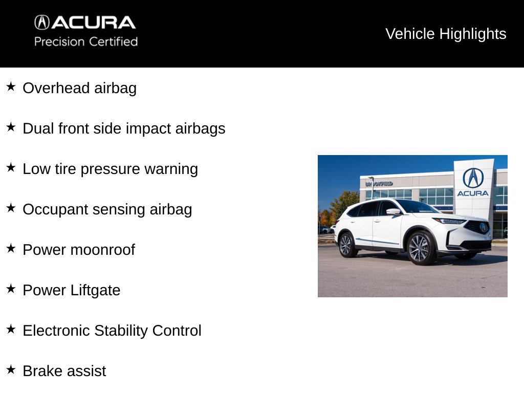 Certified 2025 Acura MDX w/ Technology Package AWD/4WD image 13
