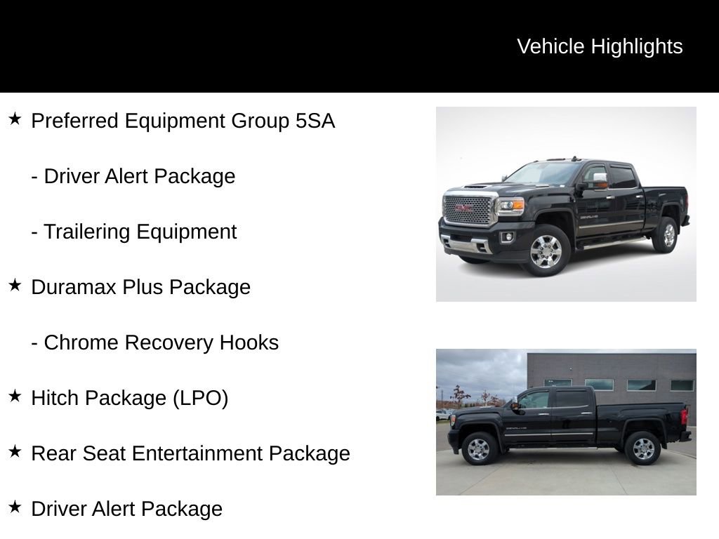 Used 2017 GMC Sierra 3500 Denali w/ Duramax Plus Package image 31