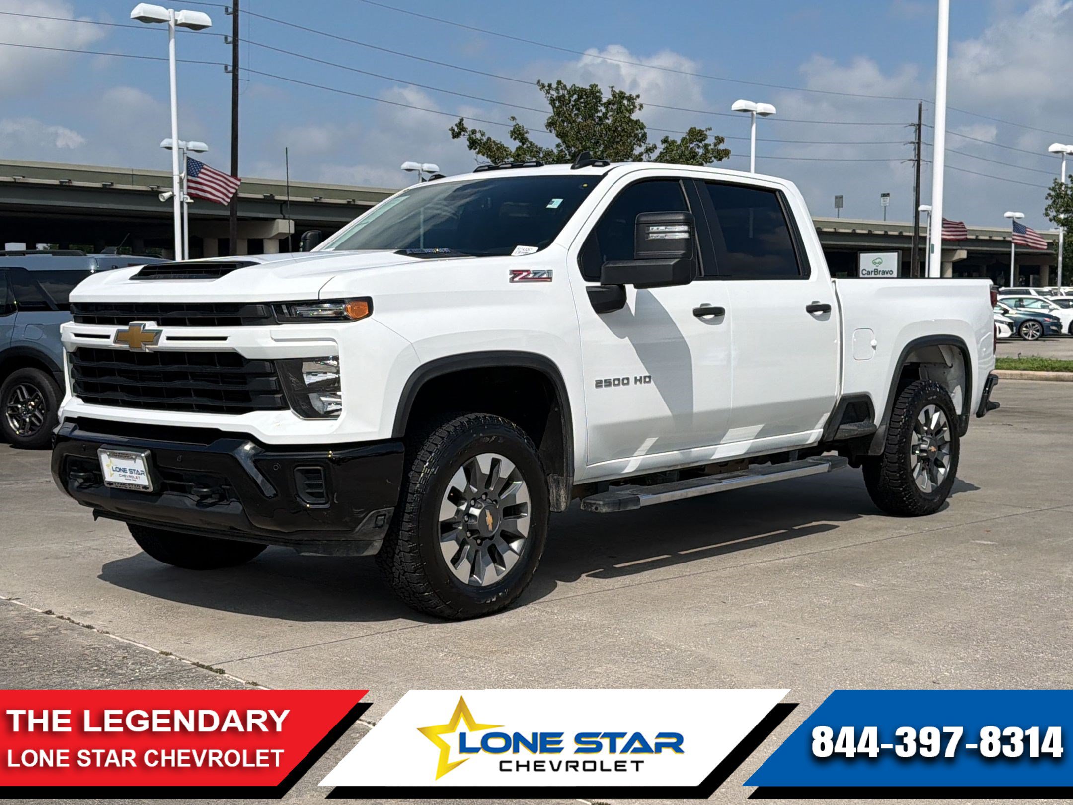 Certified 2025 Chevrolet Silverado 2500 Custom w/ Custom Value Package AWD/4WD image 1