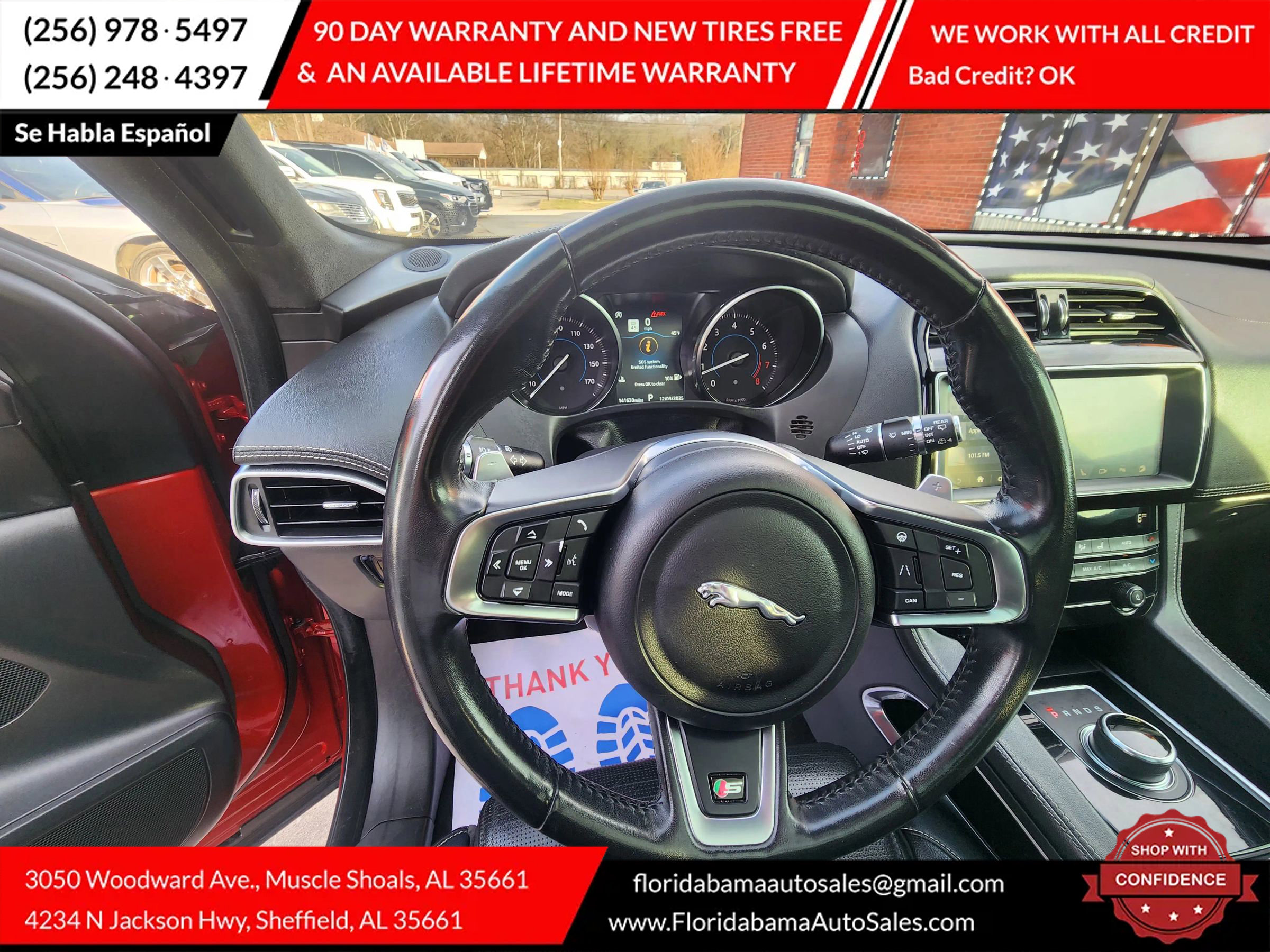 Used 2019 Jaguar F-PACE S image 10