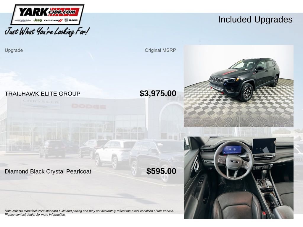 Certified 2025 Jeep Compass Trailhawk w/ Trailhawk Elite Group image 5