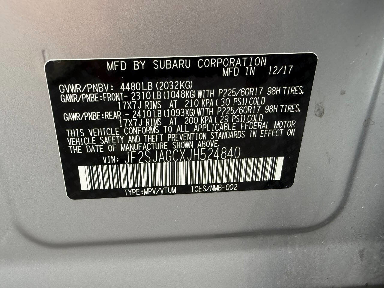 Used 2018 Subaru Forester 2.5i Premium image 37