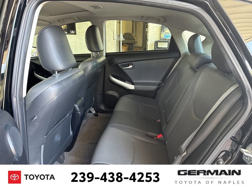 Used 2013 Toyota Prius Four w/ Deluxe Solar Roof Pkg FWD image 17