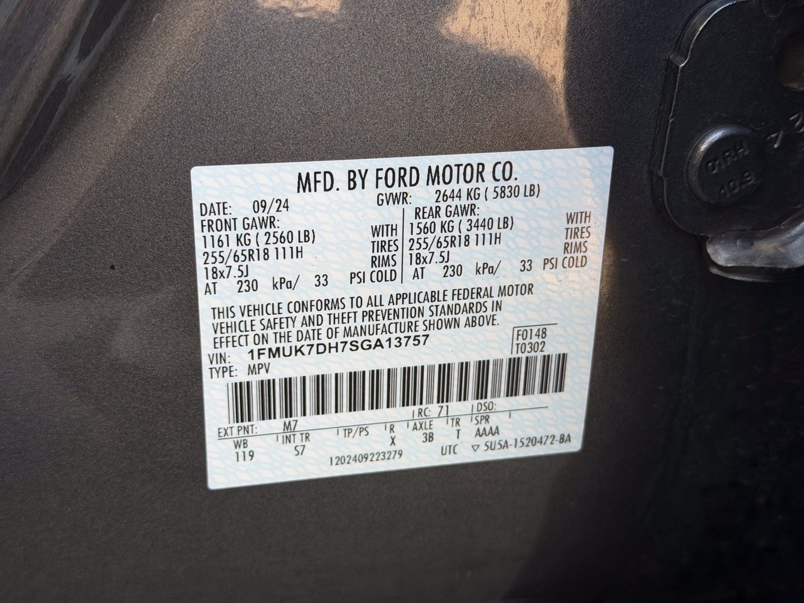 Used 2025 Ford Explorer Active w/ Active Comfort Package RWD image 33