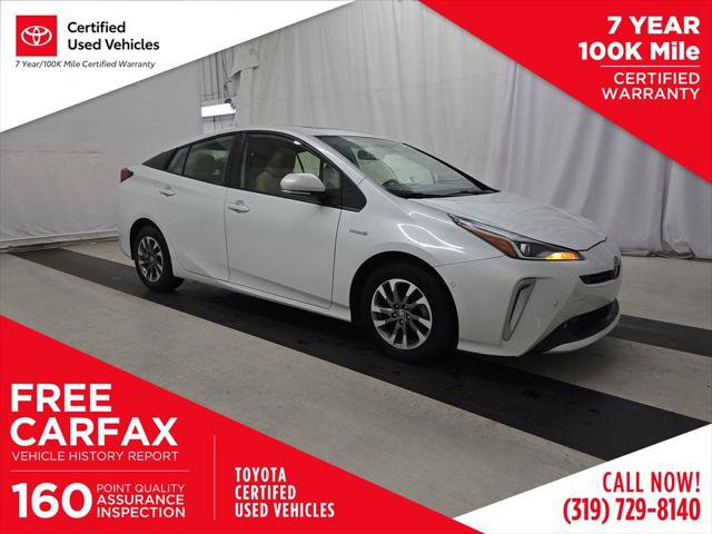 Certified 2022 Toyota Prius XLE w/ Premium Convenience Package
