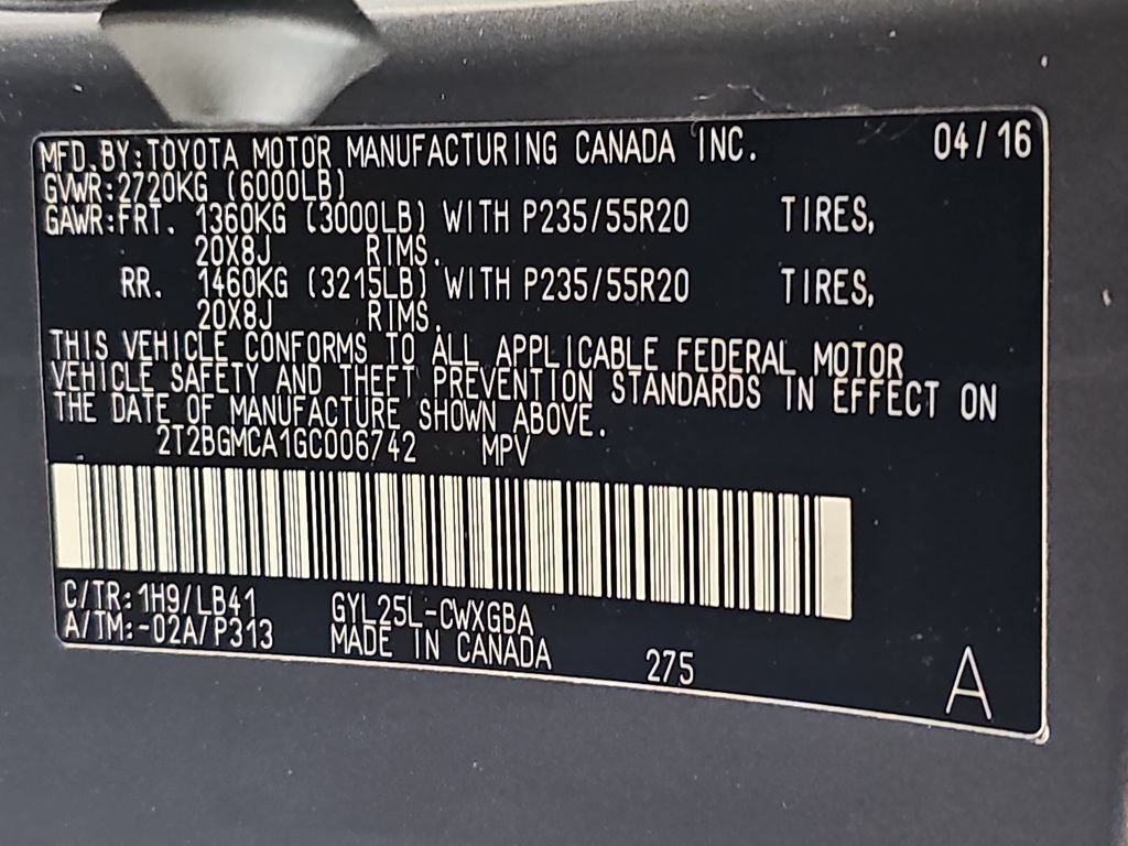 Used 2016 Lexus RX 450h AWD w/ Cold Weather Package image 37