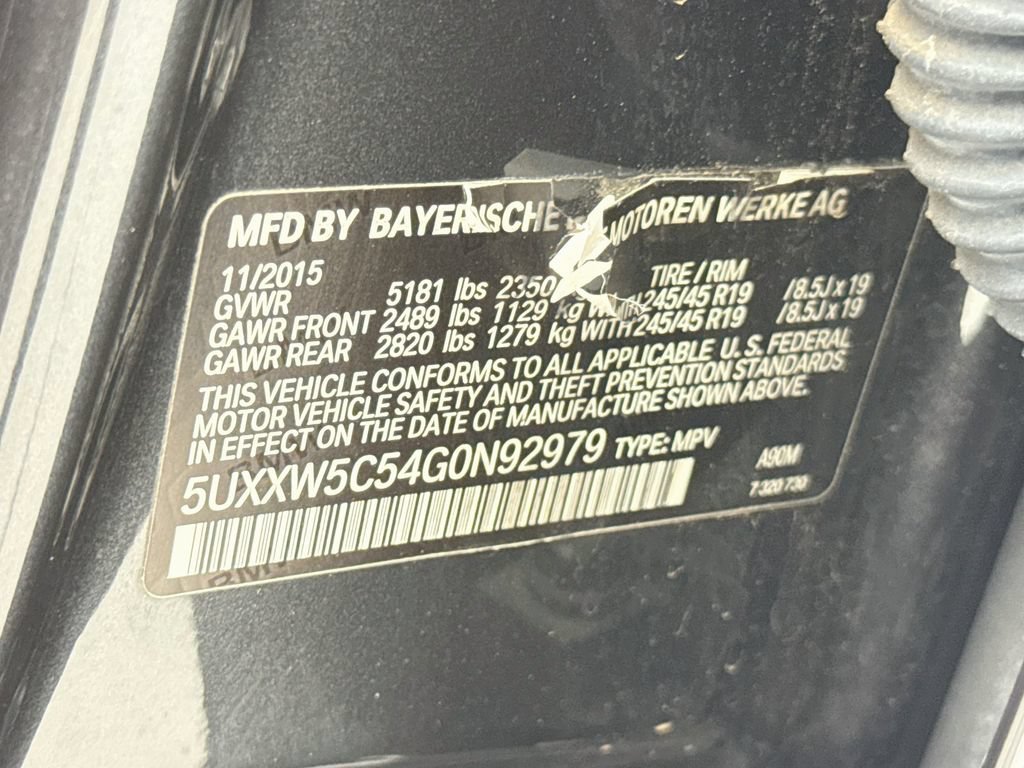 Used 2016 BMW X4 xDrive35i AWD/4WD image 33