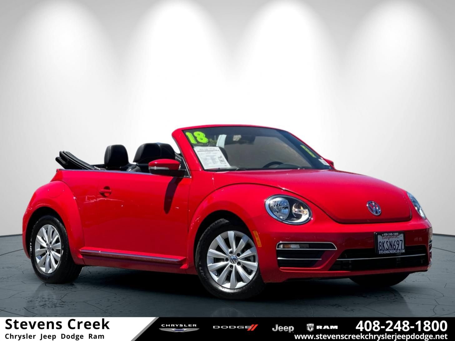 Used 2018 Volkswagen Beetle 2.0T S FWD image 1