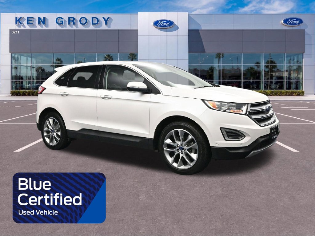 Certified 2018 Ford Edge Titanium w/ Equipment Group 302A AWD/4WD 360° Tour