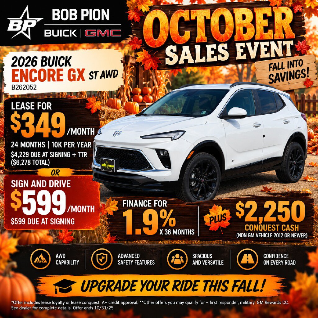 New 2026 Buick Encore GX Sport Touring w/ Advanced Technology Package