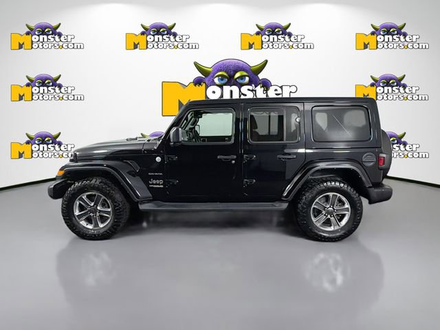 Used 2021 Jeep Wrangler Unlimited Sahara w/ Uconnect 4C Nav & Sound Group image 8
