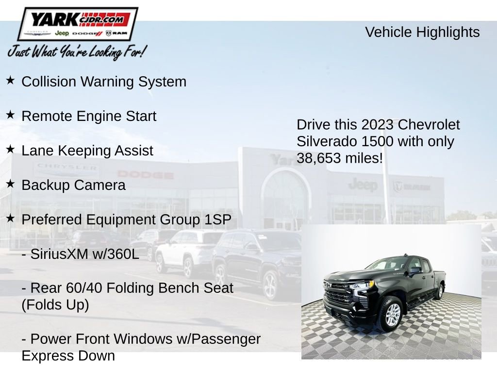 Used 2023 Chevrolet Silverado 1500 RST image 7
