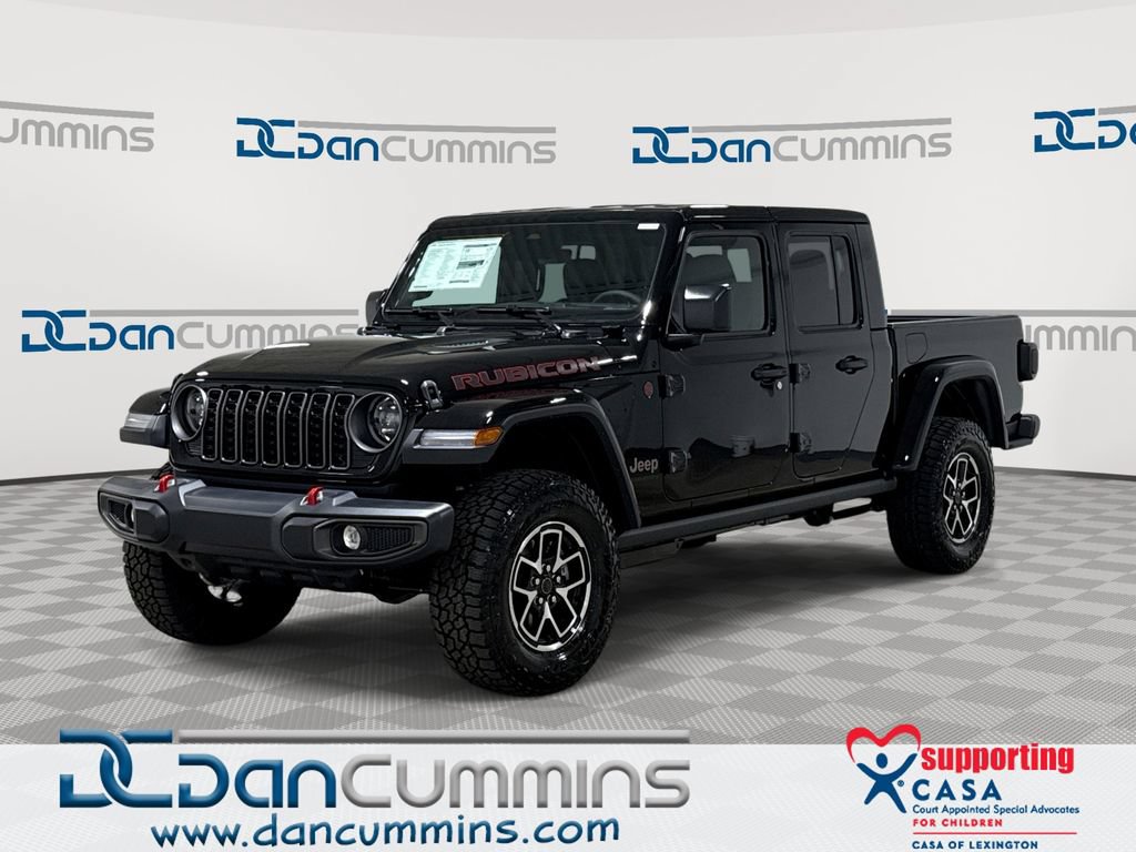 New 2026 Jeep Gladiator Rubicon w/ Steel Power Dome Hood Package
