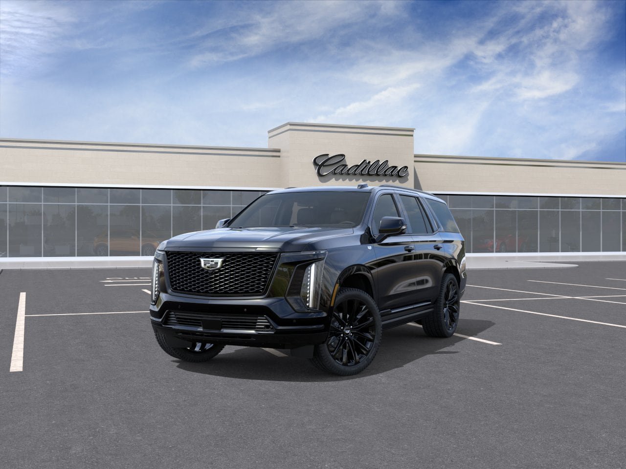 New 2026 Cadillac Escalade Platinum Sport w/ LPO, ONYX Package AWD/4WD image 8