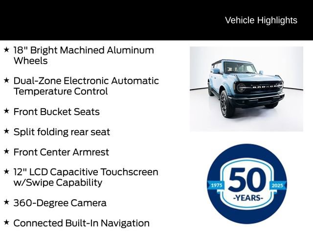 Certified 2021 Ford Bronco Outer Banks image 11