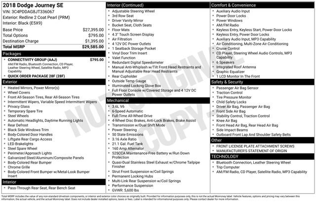 Used 2018 Dodge Journey SE w/ Connectivity Group image 31