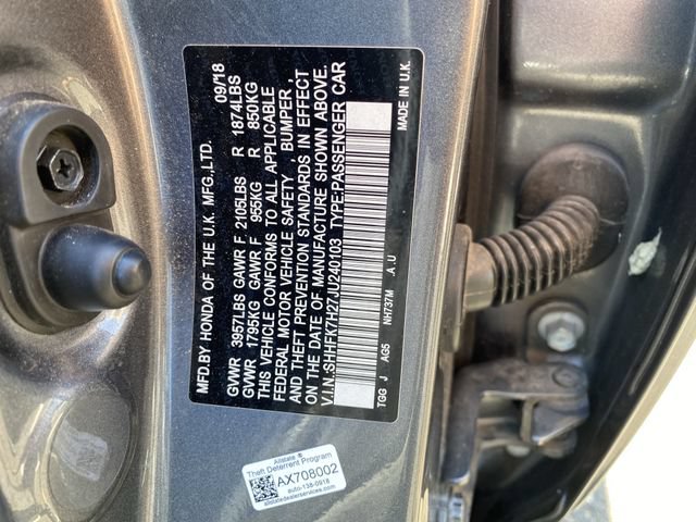 Certified 2018 Honda Civic LX image 32