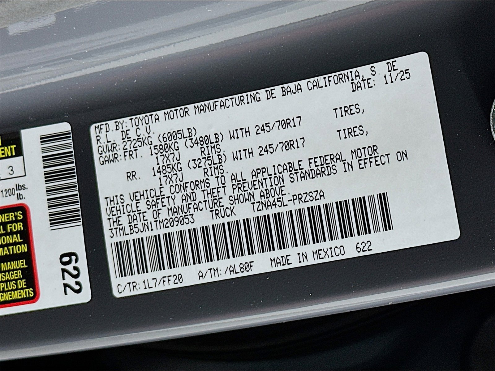 New 2026 Toyota Tacoma SR5 image 31