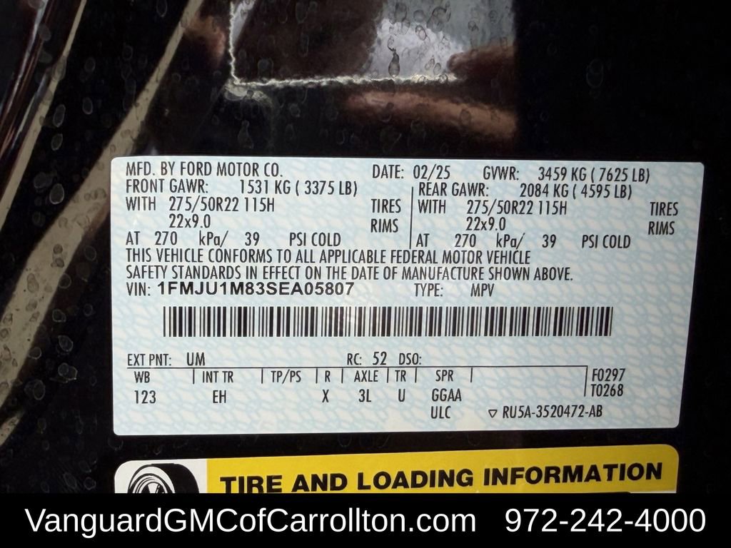 Used 2025 Ford Expedition Platinum w/ Stealth Appearance Package image 36