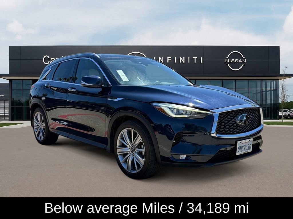 Used 2022 INFINITI QX50 Sensory image 3