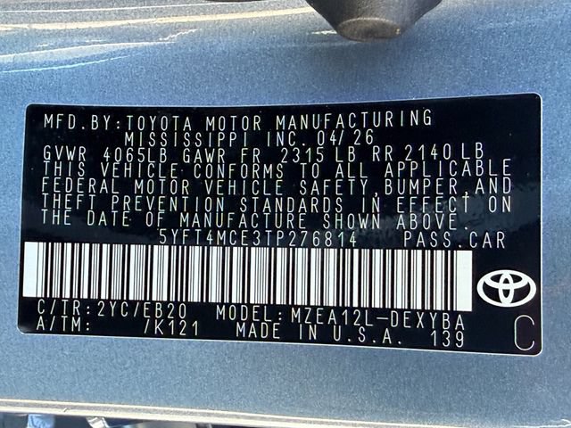 Used 2026 Toyota Corolla XSE FWD image 25
