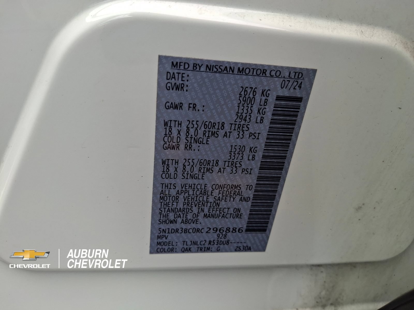Used 2024 Nissan Pathfinder SV AWD/4WD image 24