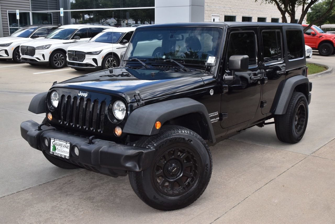 Used 2017 Jeep Wrangler Unlimited Sport w/ Quick Order Package 24S AWD/4WD image 41