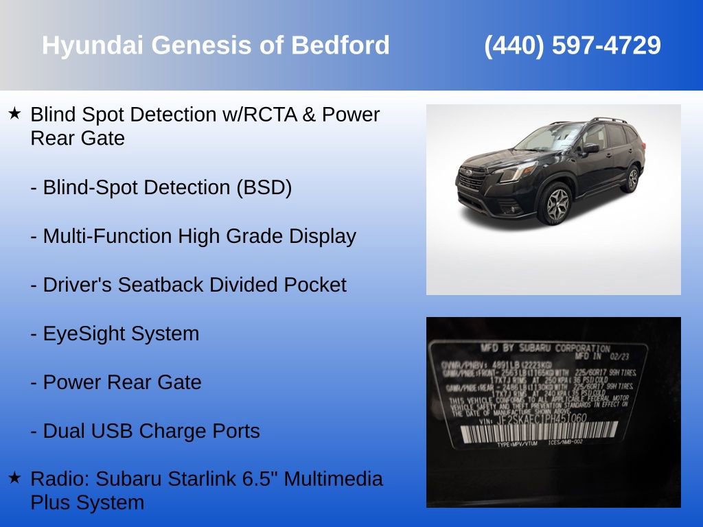 Used 2023 Subaru Forester Premium image 7