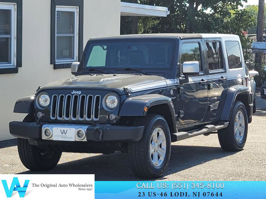 Used 2017 Jeep Wrangler Unlimited Sahara w/ Quick Order Package 24E Chief image 6