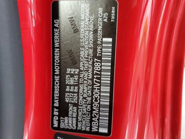 Used 2017 BMW 230i xDrive Convertible image 32