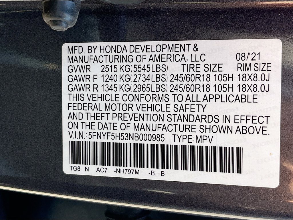 Used 2022 Honda Pilot EX-L image 33