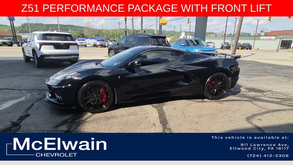 Used 2026 Chevrolet Corvette Stingray Preferred Cpe w/ Z51 Performance Package RWD image 6