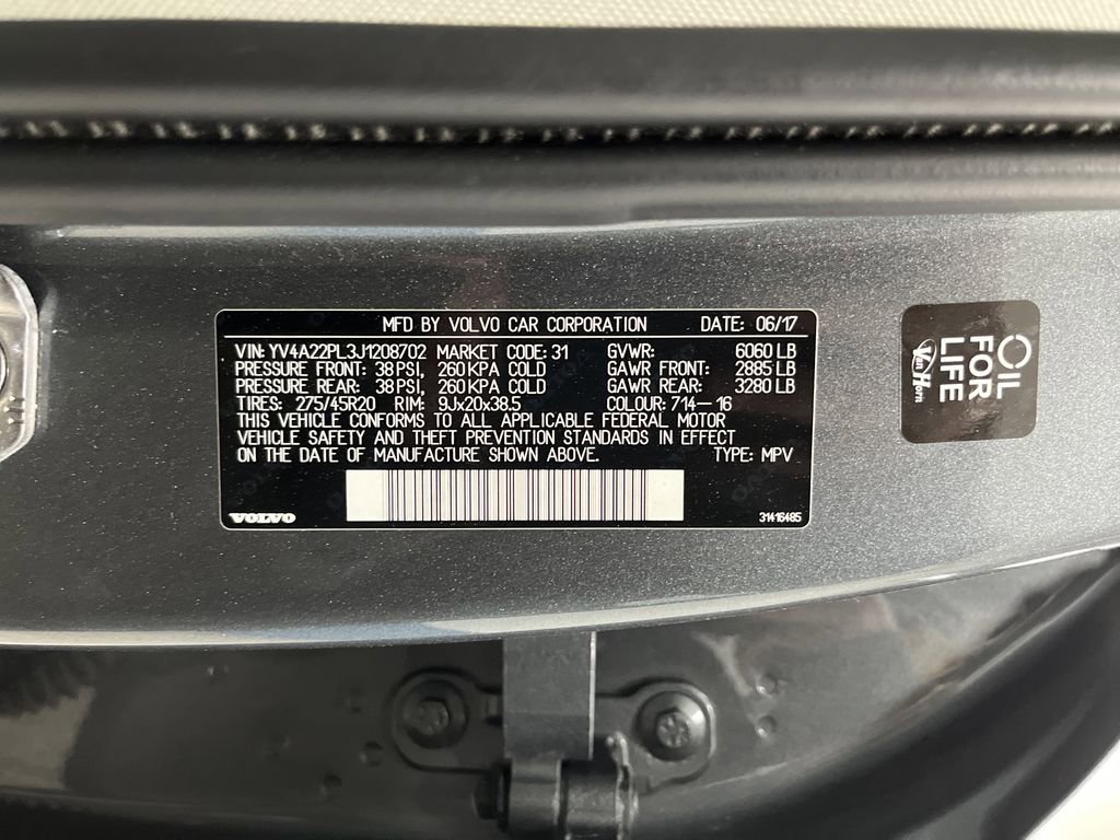 Used 2018 Volvo XC90 T6 Inscription w/ Convenience Package image 39